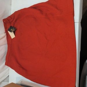 Requirements woolmark red skirt size 14